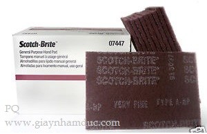 Bùi nhùi tấm 07447 scotch brite 3M. Có hàng số lượng lớn