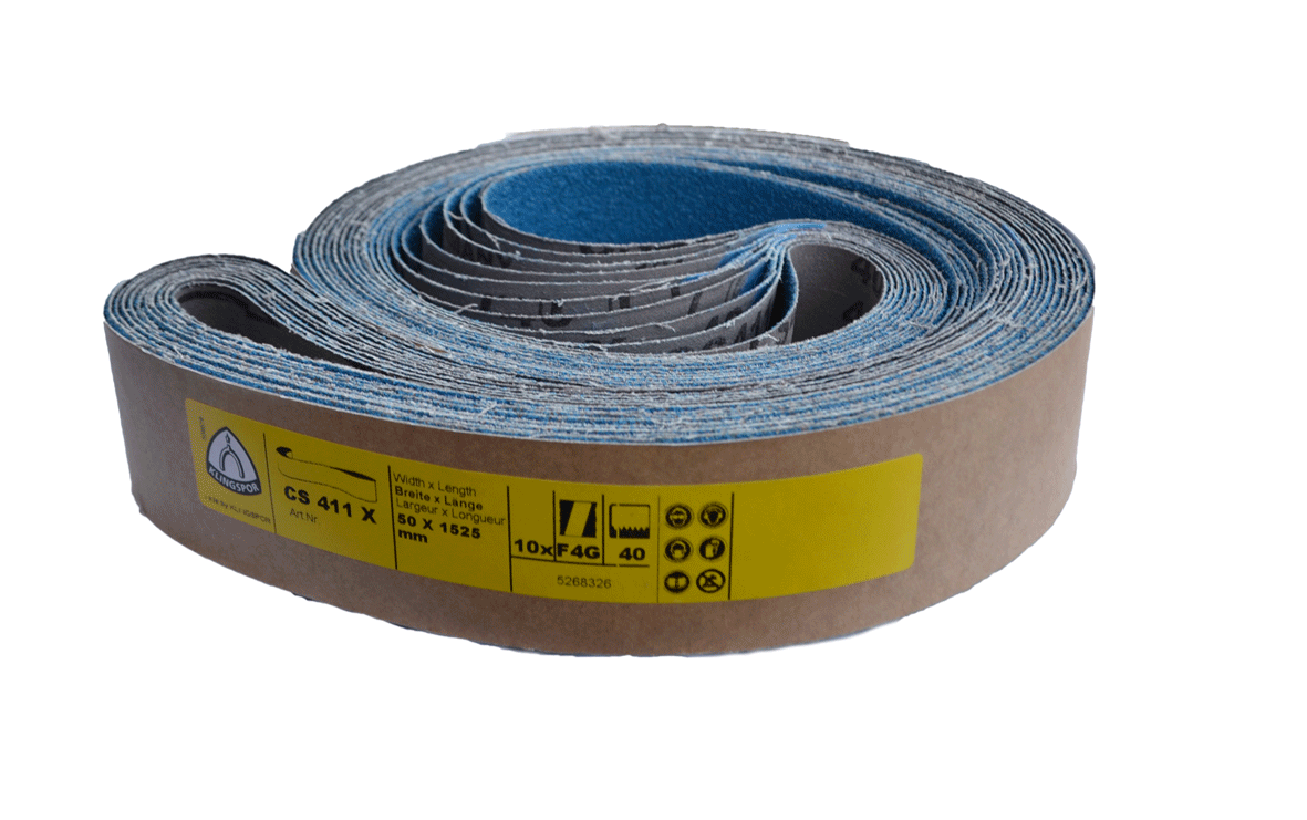 Nhám Vòng 75 mm X 2000 mm P120, TZX Fujistar Zirconia Mài Kim Loại ( Fujistar TZX Belts )