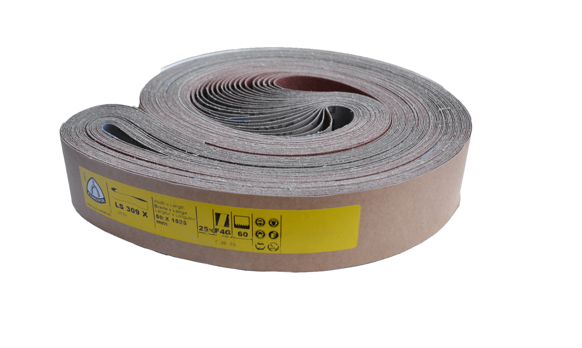 Nhám vòng 50 mm x1525 mm P120, TZX Fujistar Zirconia mài kim loại ( Fujistar TZX belts )